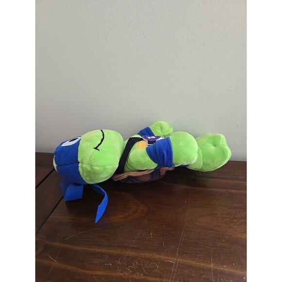 TMNT Teenage Mutant Ninja Turtles Leonardo Plush Mutant Mayhem 8" 2023 - Picture 4 of 5
